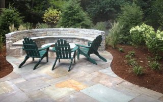 Natural Stone, Hardscaping Project