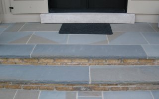 natural stone bluestone thermal treads